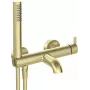 Grifería de bañera con conjunto de ducha
