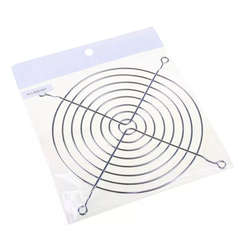 Kolink Classic rejilla para ventilador de 140 mm, plateada (FGR-140S)