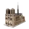 Puzle 3D CubicFun Notre Dame, 293 piezas, maqueta a escala de la catedral