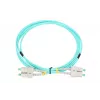 Latiguillo de fibra óptica Extralink SC/APC–SC/APC, multimodo OM3, dúplex, cubierta 3 mm, 5 m