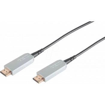 Cable HDMI shiverpeaks BS01-20485 30 m HDMI Type-A (estándar) negro - gris (BS01-20485)