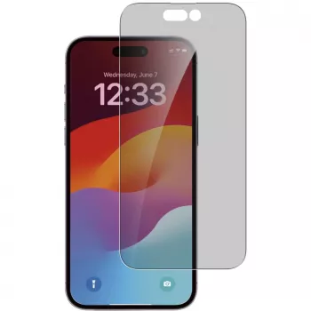 Lámina protectora de pantalla 4smarts 540599 para iPhone 15 Plus Antirrayaduras