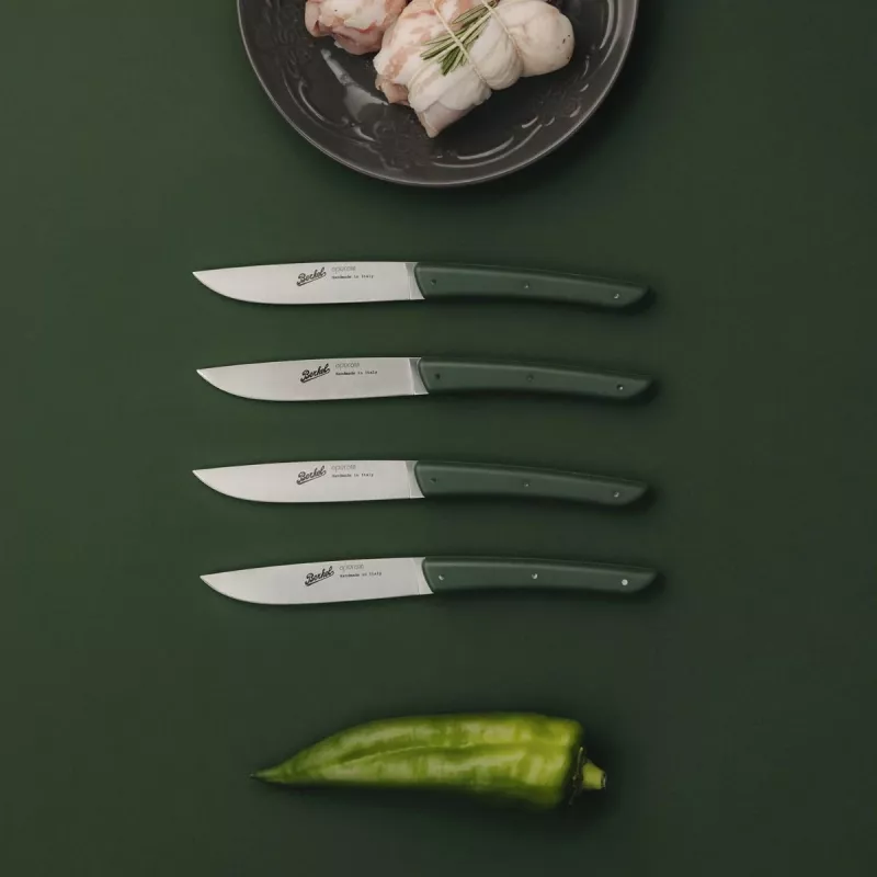 Cuchillo de carne Berkel KCO4SW11SROBL acero inoxidable 11 cm 4 uds.