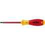 Destornillador Phillips VDE Wiha PH 0 longitud de hoja: 60 mm DIN ISO 8764, DIN EN 60900 (00846)