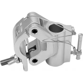 EUROLITE TPTV-1 plata – abrazadera para estructuras y tubos, acabado plateado