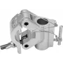 EUROLITE TPTV-1 plata – abrazadera para estructuras y tubos, acabado plateado