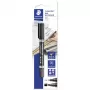 Rotulador permanente Staedtler Lumocolor permanent duo 348 B negro 1 unidad