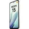 Xiaomi Redmi 15 4G smartphone, 6 GB/128 GB, 6,9 pulgadas, Titan Grey