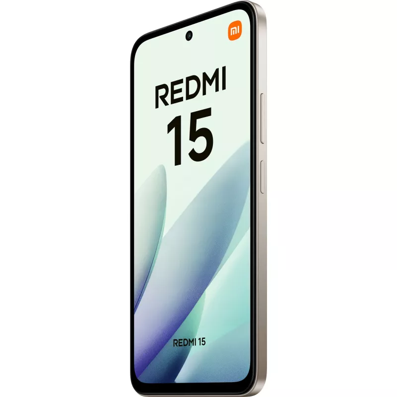 Xiaomi Redmi 15 4G smartphone, 6 GB/128 GB, 6,9 pulgadas, Titan Grey