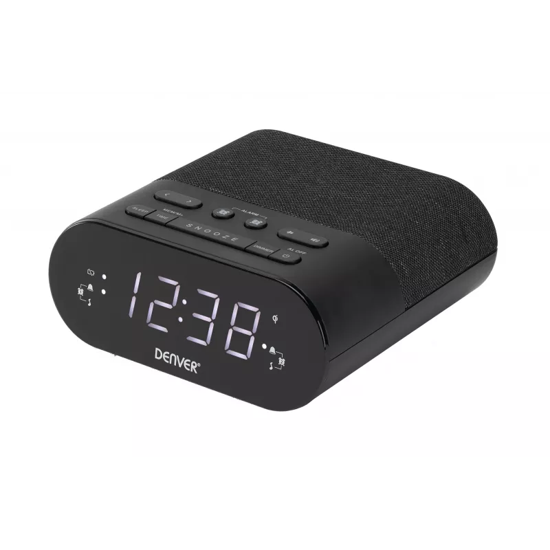 Despertador digital Denver CRQ-107 negro
