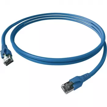 EasyLan FlexBoot Cable de parcheo Cat.6A S/FTP azul 1,00m - FTP - SFTP