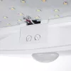 Lámpara LED de pared MACLEAN MCE357W con sensor de movimiento IR, blanca, para exterior e interior
