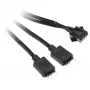 Adaptador de cable Kolink 4 pines ventilador a 3 pines 5V ARGB, 0,4 m