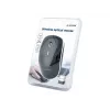Ratón USB OPTICAL WRL Negro/SILENT MUSW-4BS-01 GEMBIRD
