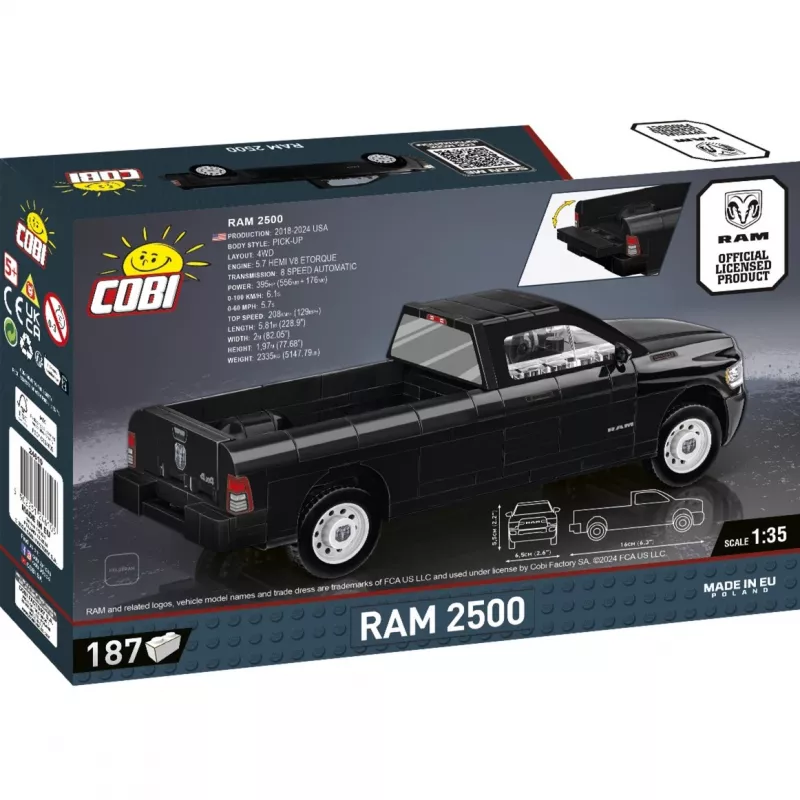 Juguete de construcción Cobi RAM 2500 set de modelismo 2 en 1, COBI-24610