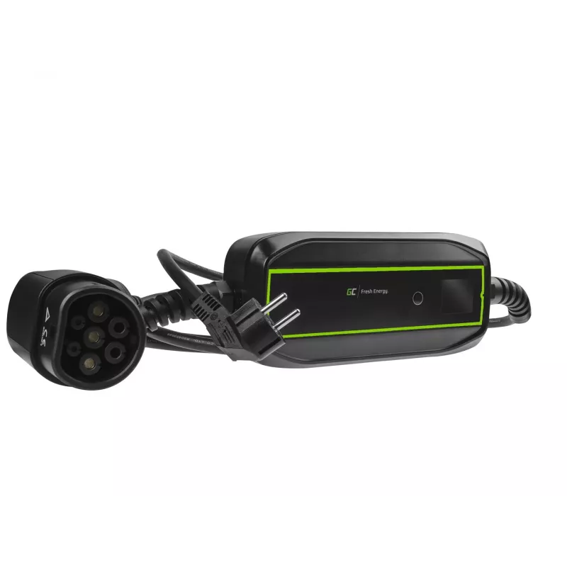 Estación de carga para vehículo eléctrico Green Cell EV16 negra