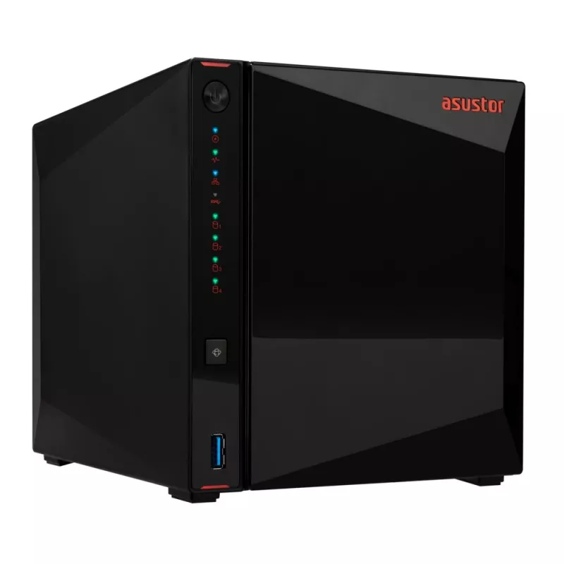 Asustor AS5404T NAS/servidor de almacenamiento Intel® Celeron® N5105 4 GB DDR4 0 TB ADM negro