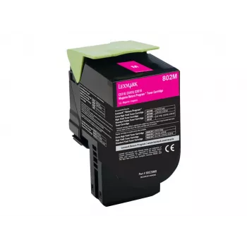 Tóner Lexmark 80C20M0 2500 páginas Magenta