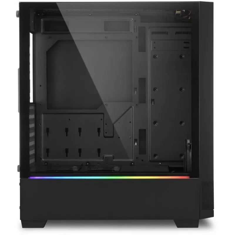 Sharkoon RGB FLOW torre Midi ATX sin fuente de alimentación USB/audio