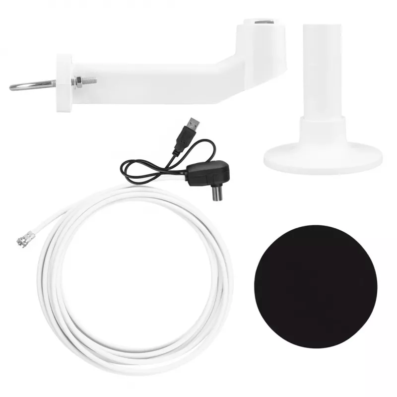 Maclean MCTV-104 antena activa para autocaravana DVB-T/T2 HEVC omnidireccional