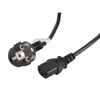 Cable de alimentación Lanberg CA-C13C-11CC-0030-BK negro 3 m conector hembra C13 CEE7/7 (CA-C13C-11CC-0030-BK)