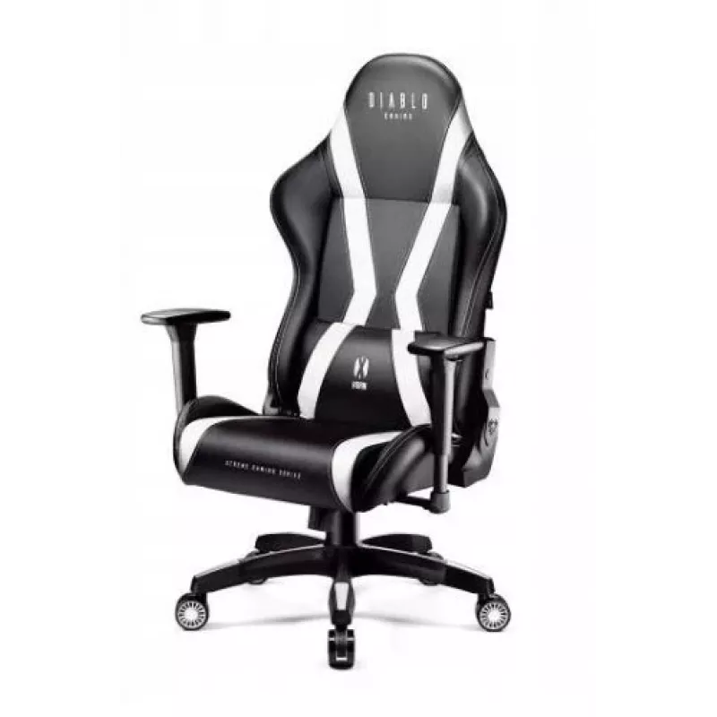 Diablo X-HORN 2.0. Silla gaming normal negra-blanca