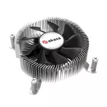 Disipador de CPU Akasa AK-CC6616HP01 perfil bajo cobre y aluminio para Intel LGA1700