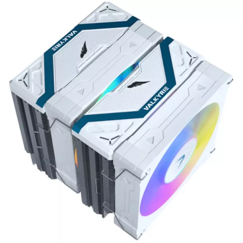 Disipador de CPU Valkyrie Vind DL125 Blanco de Valkyrie — Modelo VK-AIRDL125W, diseño ligero y duradero