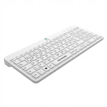 Teclado higiénico MAN&MACHINE ITs Cool Flat blanco, 99 teclas, DE (ICF/DE/W5)