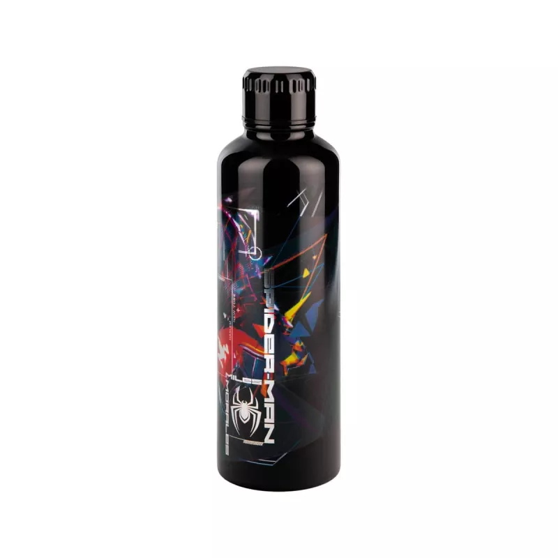 Botella de agua metálica Paladone Spiderman Miles Morales