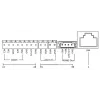 Módulo de cámara de videoportero HIKVISION DS-KD8003-IME1(B)(O-STD)/EU