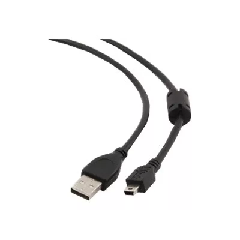 Gembird 1.8m USB 2.0 A/mini-USB 1.8m USB A Mini-USB B negro (CCF-USB2-AM5P-6)