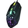Ratón gaming con cable Rebeltec SHARK — diseño ergonómico, sensor óptico