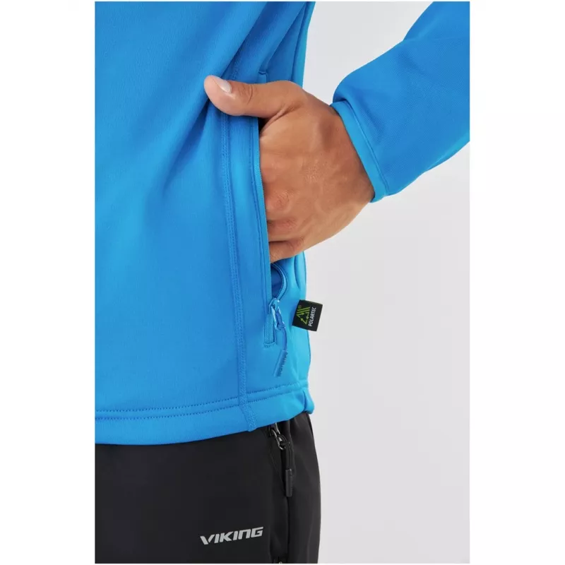 Sudadera con capucha Viking Jukon Zip - azul