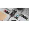 Emtec X210 ELITE 2 TB USB Type-C 3.2 Gen 2 (3.1 Gen 2) negro, rojo