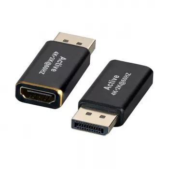 EFB-Elektronik Adaptador DisplayPort, conector macho DP a conector hembra HDMI tipo A, 4K 30HZ Fabricante: EFB Elektronik (EB484-4K30)