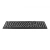 Teclado Gembird KB-U-103-RU oficina USB QWERTY inglés ruso negro