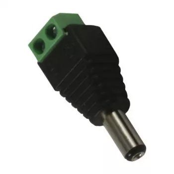 Synergy 21 S21-LED-000219 DC/2.1 x 5.5 mm negro - verde conector de cable