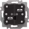 BUSCH JAEGER 2CKA006133A0222 - Negro - Gris - IP20 - 71 mm - 23 mm - 71 mm - 1 ud.
