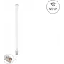 Antena WiFi 7 omnidireccional para exterior DELOCK 81455 tipo N 4,5–6,6 dBi 32 cm polarización vertical blanca