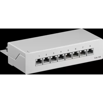Goobay 62063 - RJ-45 - Cat6a - S/UTP (STP) - 22/26 - gris - instalación en rack (62063)
