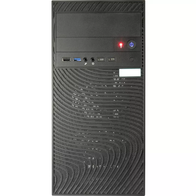 Caja de ordenador Inter-Tech Case Micro IT-6516 Ripple negra
