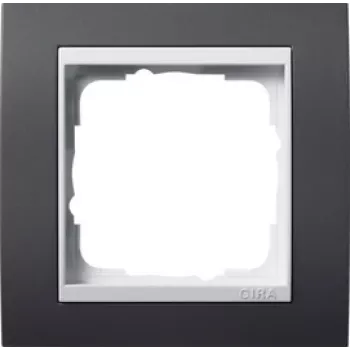 GIRA 0211328 Placa de pared/tapa de interruptor antracita - blanco (0211328)