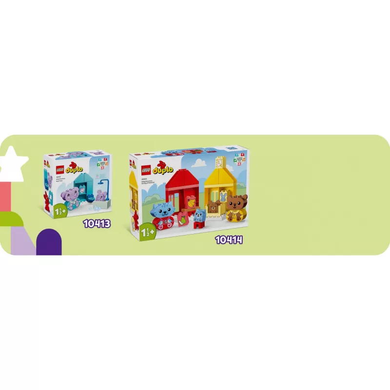 LEGO DUPLO Mis primeras rutinas: comer y dormir 10414