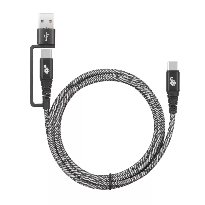 Cable USB-A a C TB AKTBXKUCTOA120B 1,2 m, negro