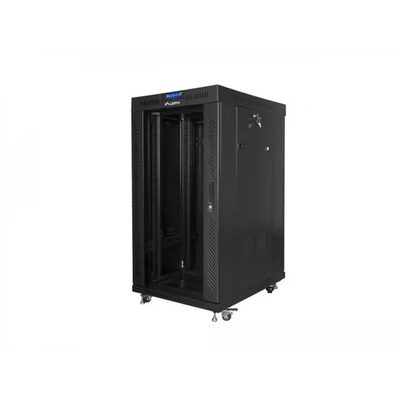 Armario rack autoportante LANBERG FF01-6822-12BL 22U negro 1200 kg