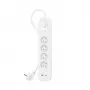 Protección contra sobretensiones Belkin SRB001CA2M 4 tomas de corriente AC 900 J blanco 2 m