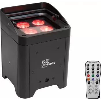 Foco EUROLITE AKKU UP-4 Entry QCL 41700575 a batería RGBW