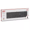 Teclado SPEEDLINK SL-640010-BK USB alemán negro tamaño completo 110 teclas