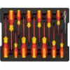 Bosch Professional juego de destornilladores VDE, mixto, 14 piezas (1600A02NF9)